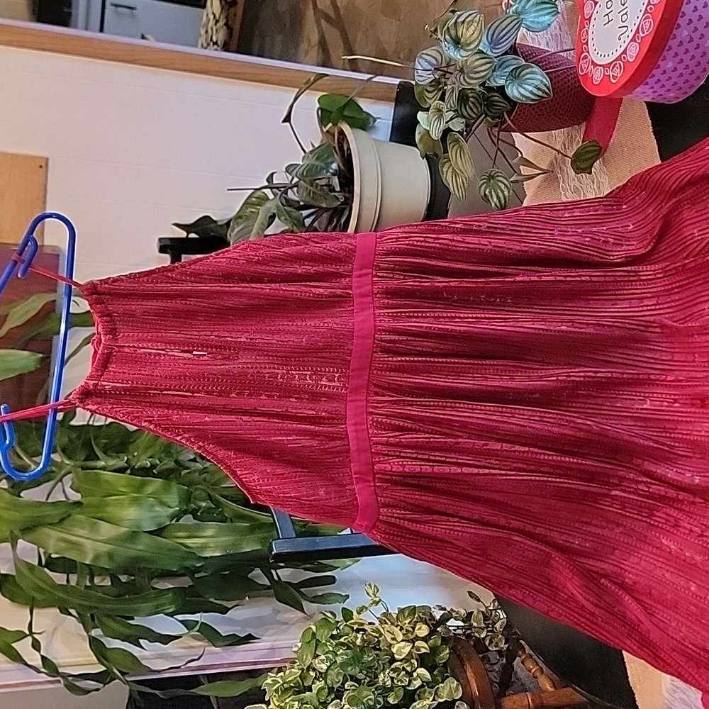 Red dress